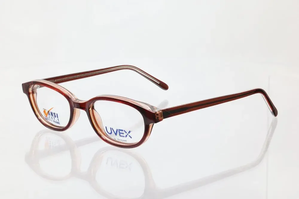 UVEX by Honeywell FC704 BRN 49-18-140mm Eyeglass FRAMES ONLY - NEW/WITHOUT TAGS